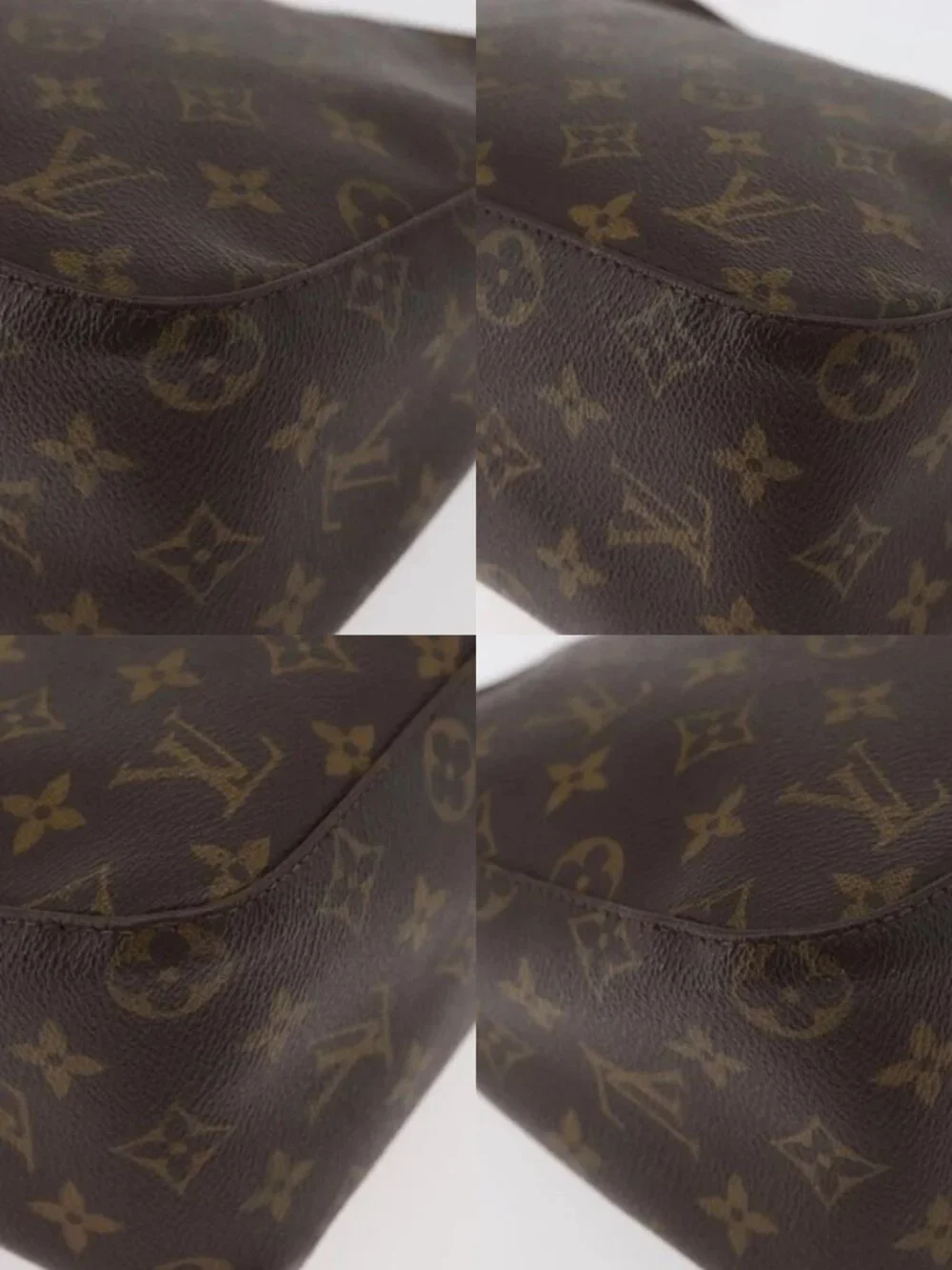LOUIS VUITTON Monogram Looping MM Shoulder Bag M51146 LV Auth ka3657